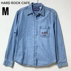 【最短即日発送】HARD ROCK CAFE デニムシャツ Mサイズ