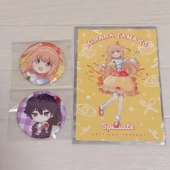 にじさんじ 雲母たまこ 酒寄颯馬 缶バッジ ポストカード