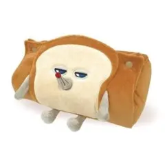 新品 パンどろぼう ティッシュカバー ケース ぬいぐるみ アップ キャラクター