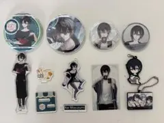 【にじさんじ】黛灰 グッズ まとめ売り（アクスタ・缶バッジ・ラバスト等）