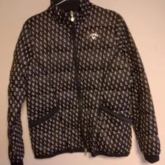 破格です♥軽量ジャケット 黒と黄色のパターンLサイズ