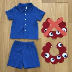 子供　ミャクミャクコーデ　万博コーデ