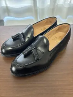 【新品未使用】クロケット&ジョーンズCAVENDISH3 UK6国内正規品 CROCKETT&JONES（クロケット＆ジョーンズ） レペロスエードタッセル
