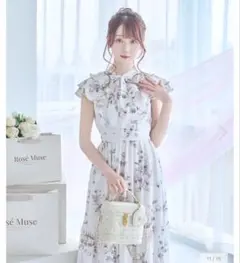 Rosé Muse flare shirt dress ホワイト ロゼミューズ - メルカリ