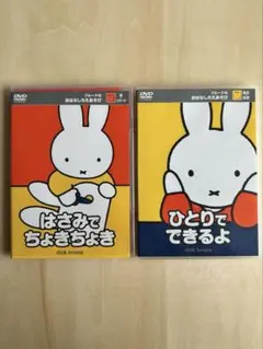 【DVD２枚】ブルーナのおはなしちえあそび「ひとりでできるよ」ミッフィー