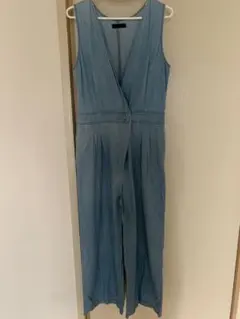 オールインワン デニム風　サロペット