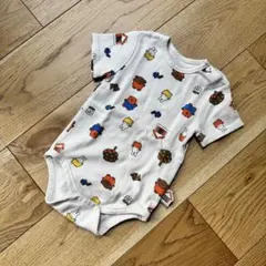 ミッフィー柄ロンパース 80