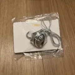 chico チコ　ローズモチーフチョーカー　ネックレス　アクセサリー　シルバー