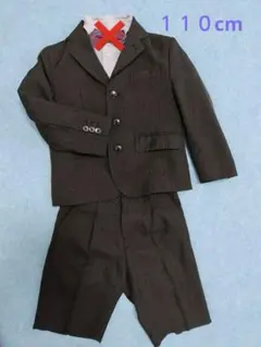 男の子110cm スーツ上下、シャツセット
