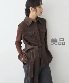 CRAFT STANDARD BOUTIQUE フェイクスエード ベストのサムネイル