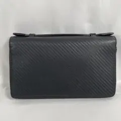 美品 dunhill ダンヒル オーガナイザー セカンドバッグ 長財布 レザー