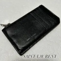 SAINT LAURENTサンローラン　フラグメントケース　レザー　カードケース