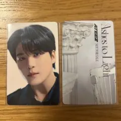 ATEEZ ジョンホ Ashes to Light タワレコ 特典 トレカ