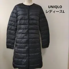 UNIQLOウルトラライトダウン　 レディース L ブラックインナー ダウン
