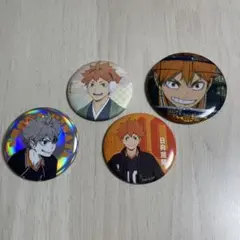 ハイキュー　日向翔陽　シャイニーポートレート缶バッジ　ゴミ捨て場の決戦