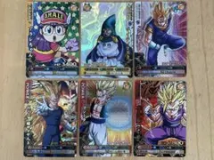 ドラゴンバトラーズ　マイティマスク　アラレちゃん　ベジータ　ベジット　６枚セット