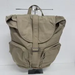 【新品】ZARA バックパック ベージュ(I-28)u