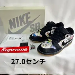 美品Supreme × Nike FD8778-001 SB Dunk Low