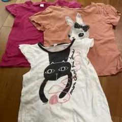 H&M & après les cours 女の子Tシャツセット