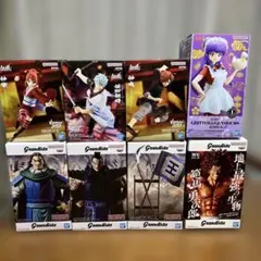 キングダム　刀牙　銀魂　らんま1/2シャンプー　プライズフィギュア　まとめ売り