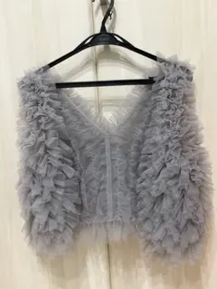 【美品】JOSEMOON チュールフリルベスト josemoonチュールフリルベスト - メルカリ