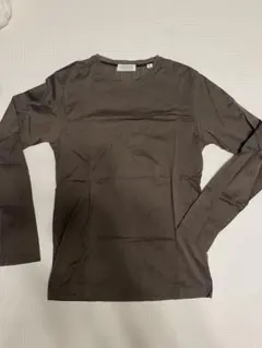 TOMORROWLAND Tシャツ 長袖 ブラウン GIZAコットン