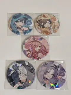 中華　ブルーロック　缶バッジ 5個セット