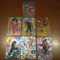 ドラゴンボールヒーローズ ホロカード 7枚セット