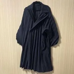 新品級 オムプリッセイッセイミヤケ ロングコート Lサイズ 2019年 メンズ ISSEY MIYAKE - 新品級 オムプリッセイッセイミヤケ ロング