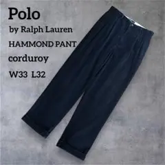 Polo Ralph Lauren HAMMOND PANT 細畝 33×32