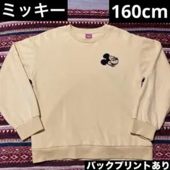 Disney ディズニー ミッキーマウス 裏起毛 トレーナー プルオーバー 美品のサムネイル