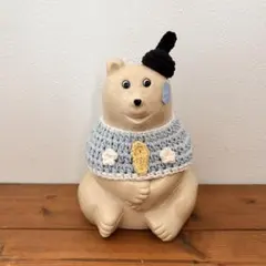 しろくま貯金箱 ひなまつり2点セット☆ブルー