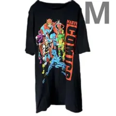 USA輸入 古着 MARVEL キャラクター プリント Tシャツ M
