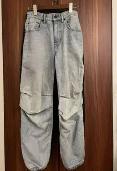 Alexander Wang ハイブリッド デニム カーゴパンツ