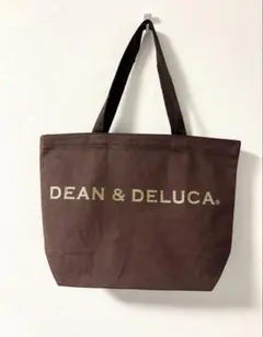 DEAN&DELUCA トートバッグ Ｌサイズ ブラウン 茶色 エコバッグ