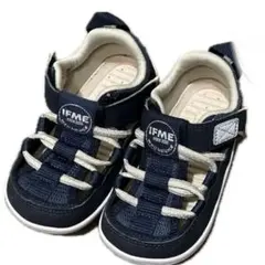 IFME ベビーサンダル ネイビー13.5cm