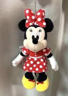 東京ディズニーリゾート　ミニーちゃん　ぬいぐるみバッジ