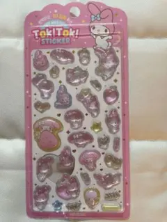 韓国限定　マイメロディー　ボンボンドロップシール