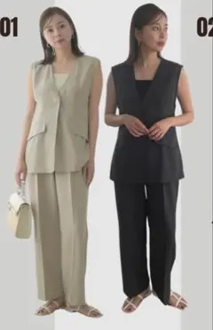 パンツセットアップ パンツスーツ