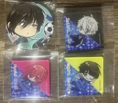 ブルーロック マグネット 缶バッチ 潔世一 蜂楽廻 凪誠士郎 糸師凛