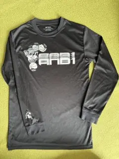 AND1 バスケットボール ロングスリーブシャツ 黒 ロンT バスケ