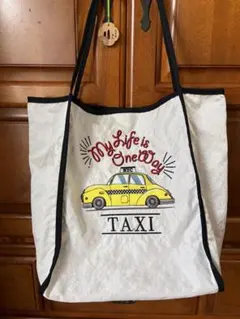Three Four Time☆美品☆タクシーデザイン トートバッグのサムネイル