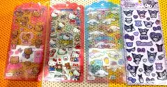 【正規品】ドロップジュエリーシールサンリオキティ、日焼けキティ、シナモン、クロミ