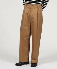 トゥモローランド フィンクスコットン ウエポン 1 プリーツ ワイド パンツ