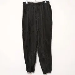 オールドネイビー スウェットパンツ 裾リブ M 黒 部屋着 レディース