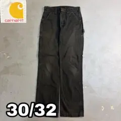 希少8WE680 carhartt ダック フェードブラック ペインターパンツ