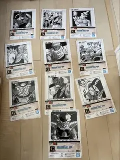 一番くじ ドラゴンボール 40周年 コミックスクリアファイルG賞10種類