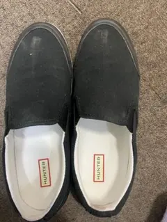 ハンター　スリッポン　Hunter uk4 23センチ　ブラック