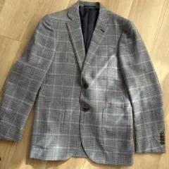 美品Green Label Relaxing チェック柄 ビジネスジャケット