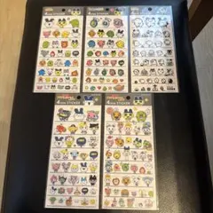 【正規品】たまごっち　４サイズステッカー 5枚セット プチプチおみせっちしりーず